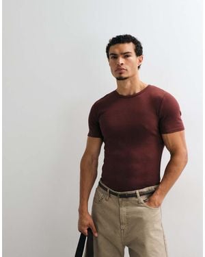 ASOS Essential Muscle Fit T-shirt - Multicolour