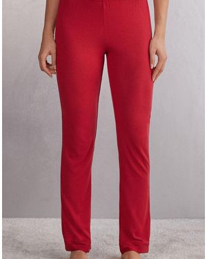 Intimissimi Long Micromodal Trousers - Red