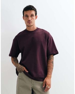 AllSaints Haven Short Sleeve Graphic Logo T-shirt - Red