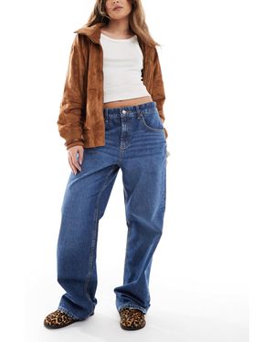 ASOS – lässig geschnittene jeans - Blau