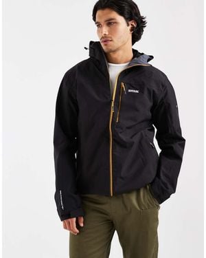 Regatta Waterproof Breathable Birchdale Ii Hooded Jacket - Black