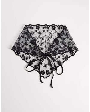 ASOS Kanten Hoofddoek - Wit