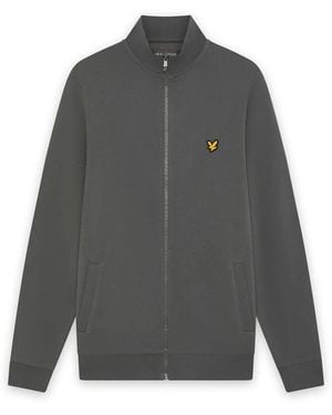 Lyle & Scott Mid Layers Sports Loopback Track Top - Grey
