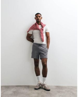 Hollister Shorter Jersey Shorts - Grey