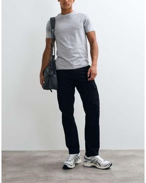 Jack & Jones Straight Cargo Trousers - Black