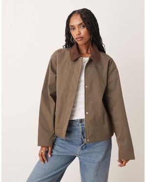 JJXX Workwear Barn Jacket - Brown