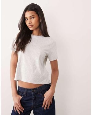 Abercrombie & Fitch Skimming Tee - Grey