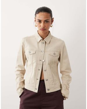 Threadbare Giacca Di Jeans Écru - Neutro