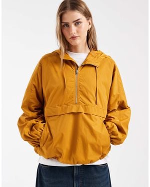 & Other Stories Pure Nylon Short Jacket - Orange