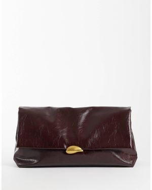 ASOS Oversized Clutch - Purple