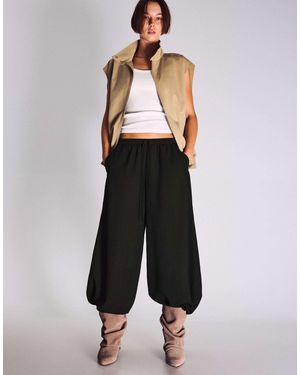 Bershka – rustic – sarouel-hose - Schwarz