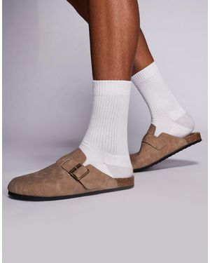 ASOS – clog-mules - Grau