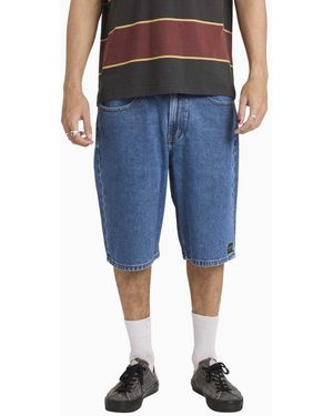 RVCA Dayshift Denim Shorts - Blue