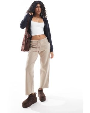 Pull&Bear – jogginghose - Natur