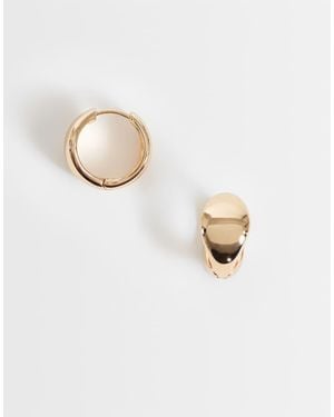 ASOS Everyday Chubby Hoops - Natural