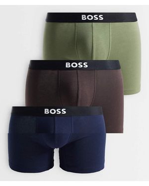 BOSS One 3 Pack Boxer Briefs - Green
