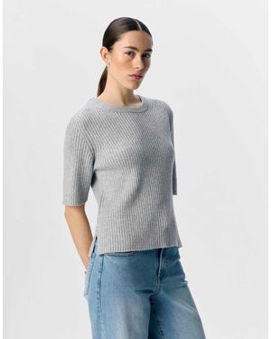 Object – strickoberteil - Grau