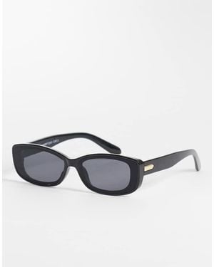New Look Rectangle Sunglasses - Black