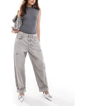 Pull&Bear Balloon Leg Jean - Grey