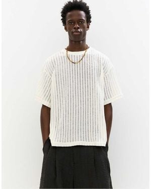 Pull&Bear Knit Top - White