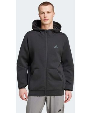 adidas Originals Designed For Training Full-Zip Track Jacket - Grey