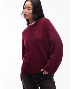 ARKET Maglione Comodo Morbidissimo - Rosso
