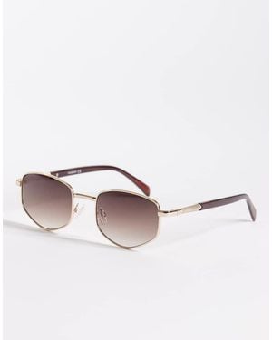 ASOS Round Sunglasses - White