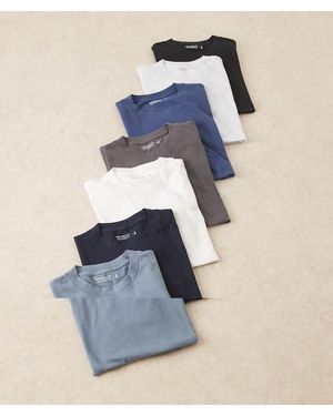 Abercrombie & Fitch 7 Pack Essential T-shirt - Blue