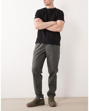 ASOS Tapered Elasticated Pants With Drawcord - Multicolor