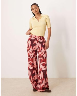 JDY Tall Wide Leg Trouser - White
