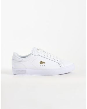 Lacoste Powercourt Accent Trainer - White