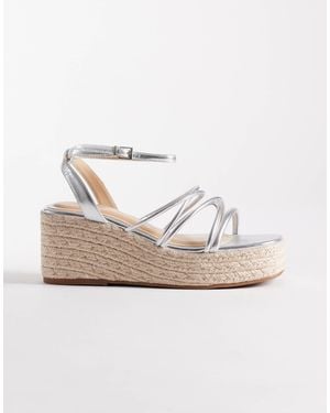 SEQWL – riemchen-espadrilles - Weiß