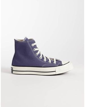 Converse Zapatillas De Deporte Oscuro Chuck 70 Hi De -Morado - Azul