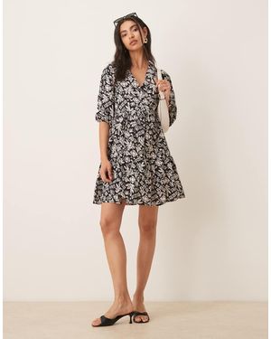 Lovedrobe Smock Dress - Natural