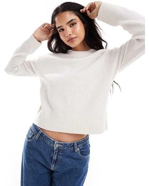 New Look Crew Neck Jumper - White