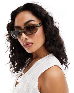 A.Kjærbede – will – eckige sonnenbrille - Schwarz