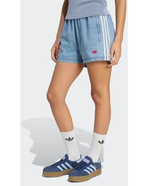 adidas Originals X Coca-Cola Denim Jorts - Blue