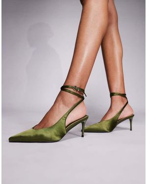 SIMMI Simmi London Sonika Tie Leg Heeled Court Shoes - Multicolour