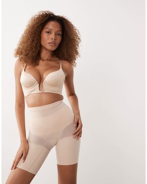 Spanx Seamless power - short mi-cuisse avec bande anti-glisse à la taille - beige - Neutre