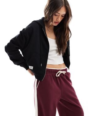 Cotton On Cotton On Classic Fleece Oversized Zip Through Hoodie - Purple