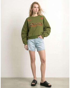 HYPEDROP Sudadera-Verde