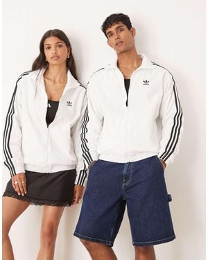 adidas Originals Firebird Woven Track Top - White