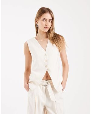 ONLY Tailored Vest - White