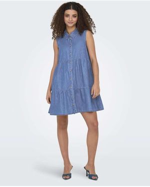 ONLY Denim Dress - Blue