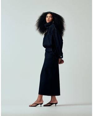 ASOS Tailored Pencil Skirt - Blue