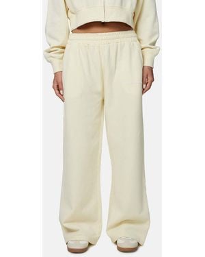 Good For Nothing Vintage Washed Wide Leg Joggers - Natural