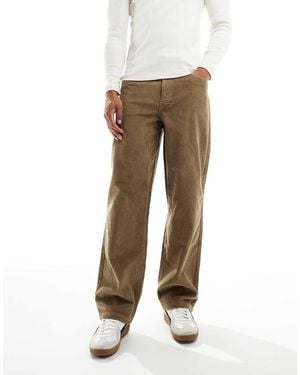 ASOS Baggy Trousers - Natural