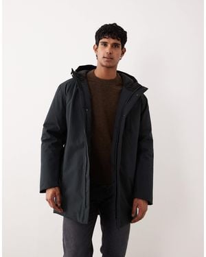 SELECTED Tech Parka Jacket - Black