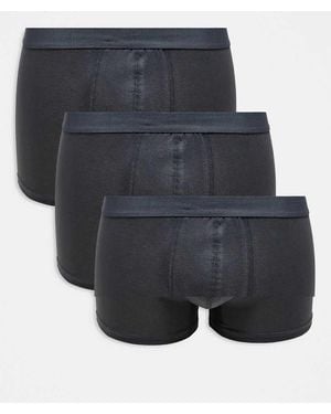 New Look 3 Pack Boxers - Blue