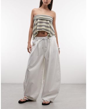 Collusion Denim Pull On Balloon Jeans - Grey